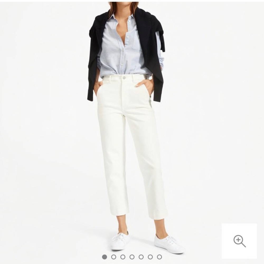 Everlane straight leg crop - size 6